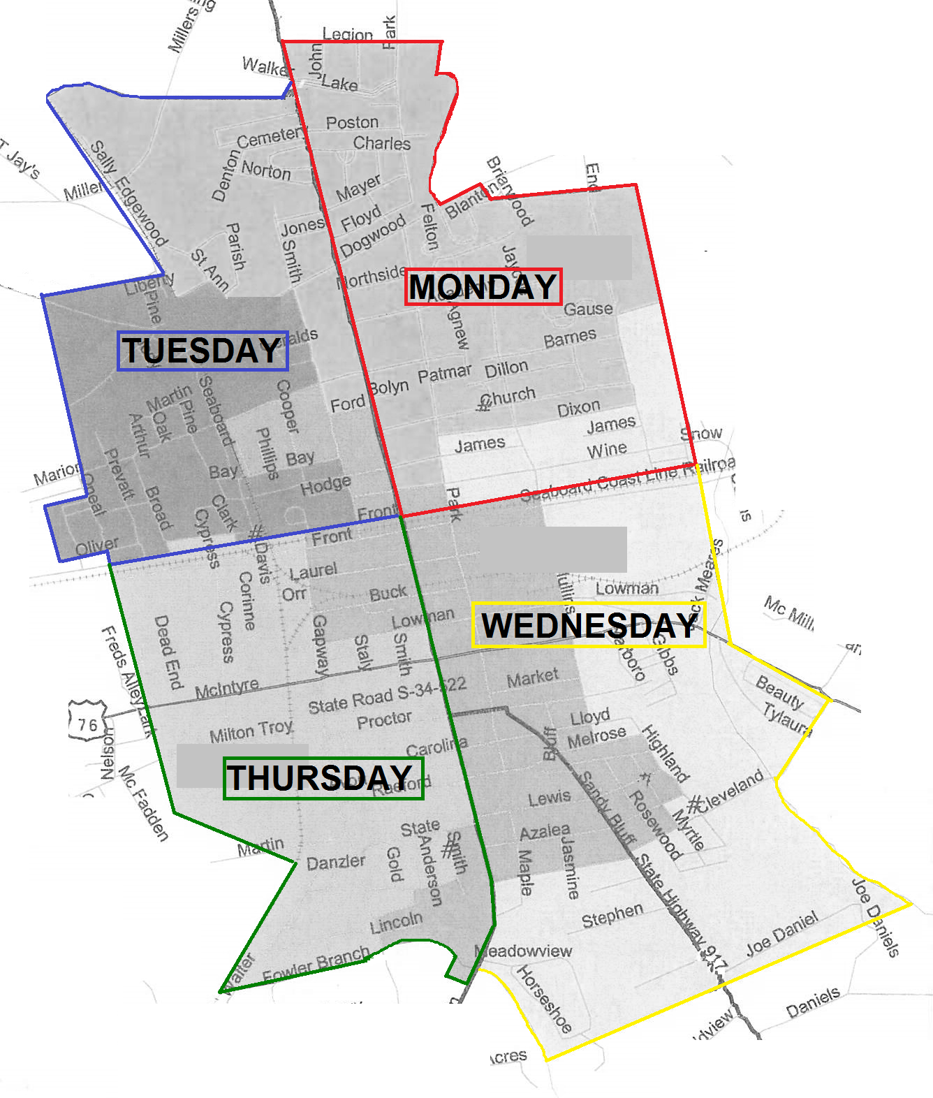Trash Schedule
